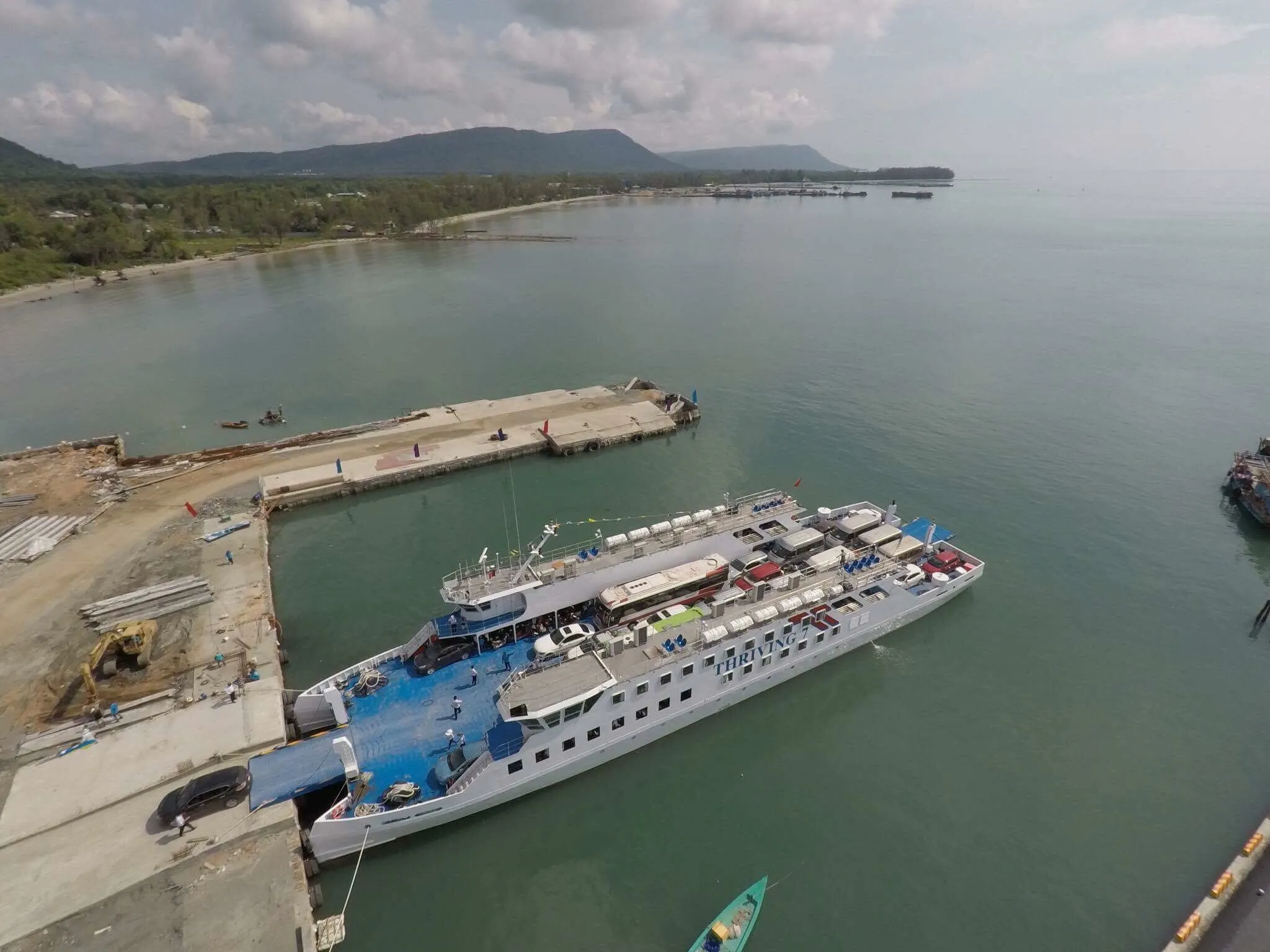 Bai Vong ferry port on Phu Quoc Island
