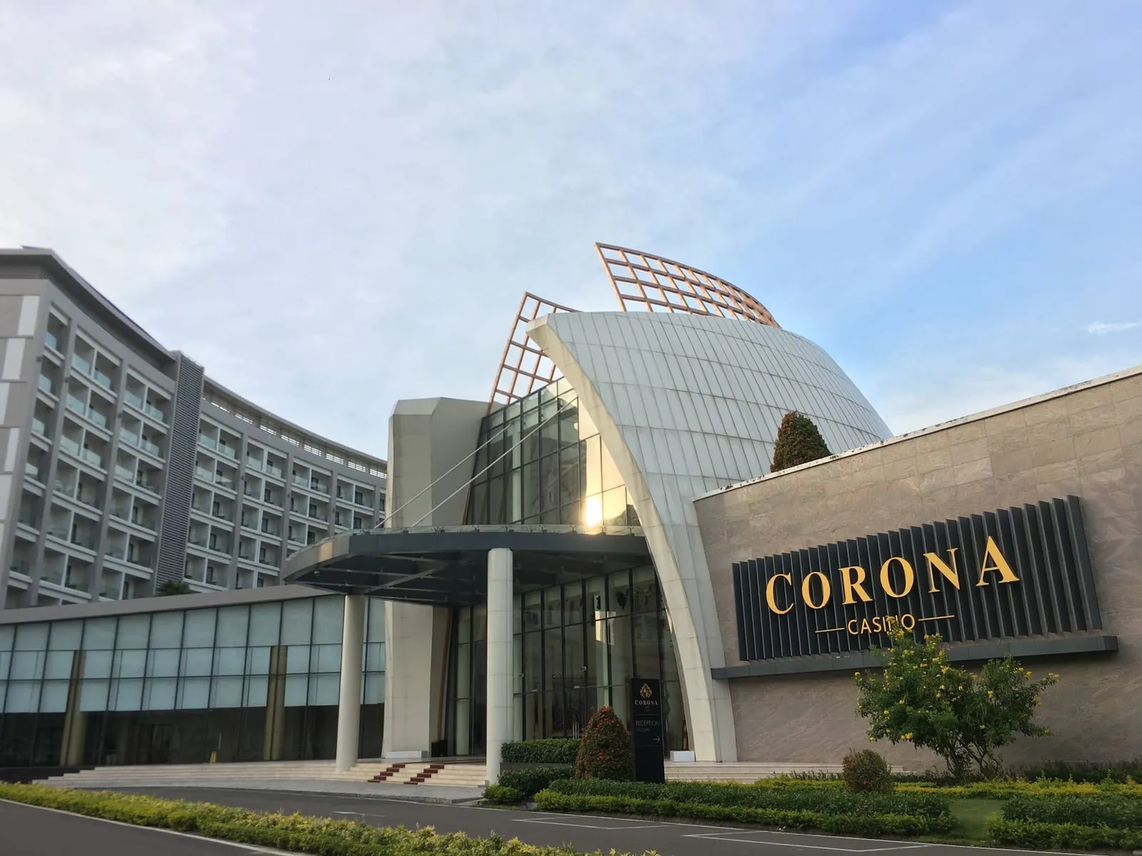 The Corona Resort & Casino building at Bai Dai, Phu Quoc