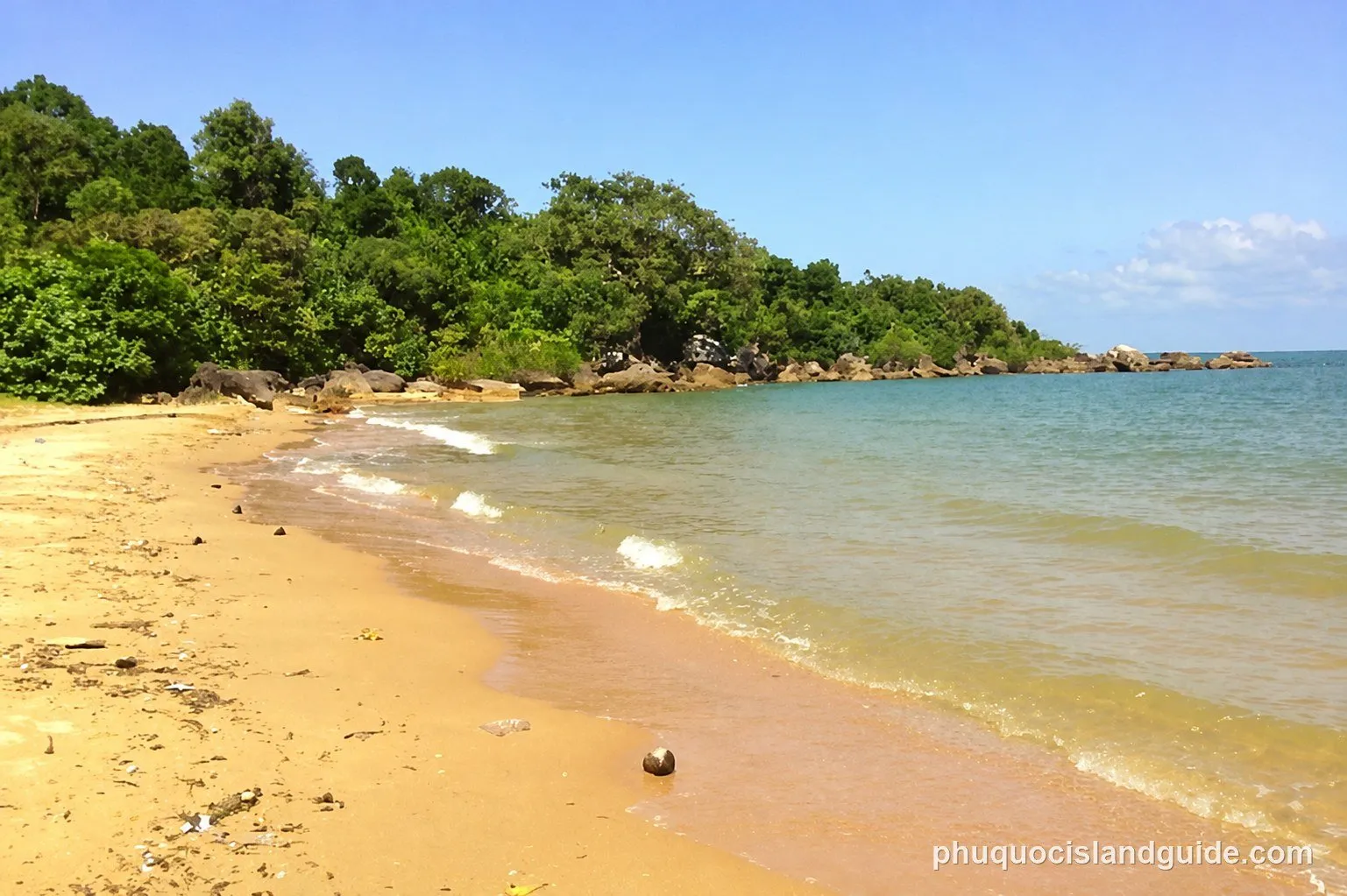 Bai Dam Beach on Phu Quoc Island