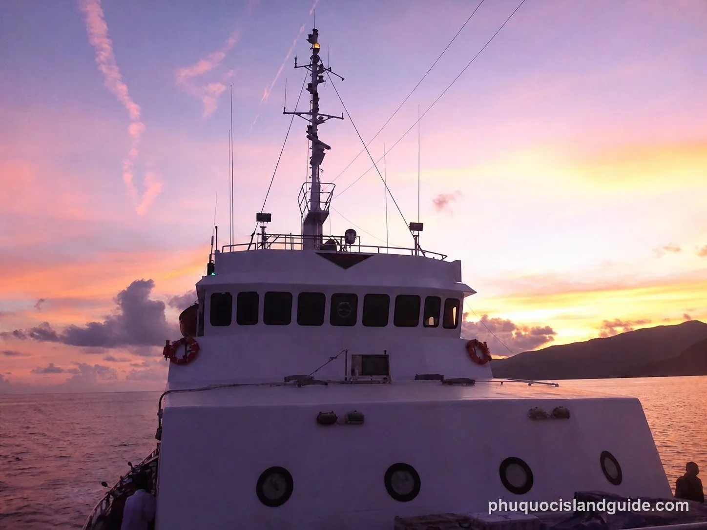 Ferry on the Vung Tau to Con Dao route, suspended since September 2025