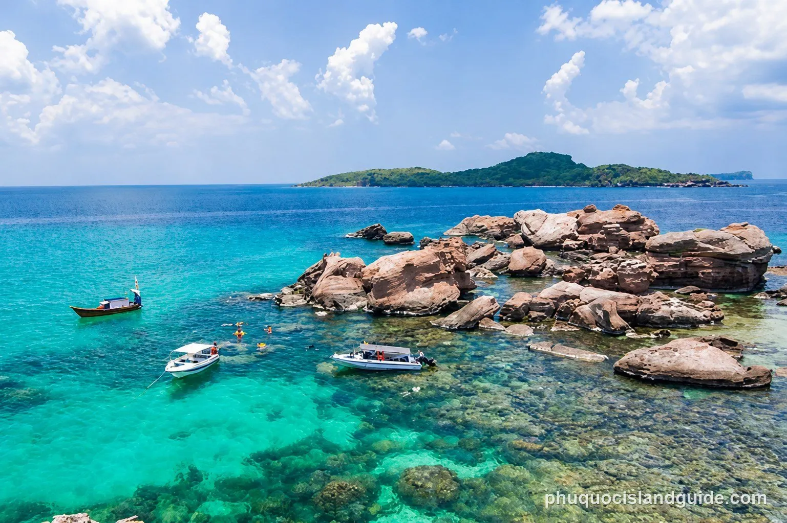 Flower Pot Islands in Phu Quoc