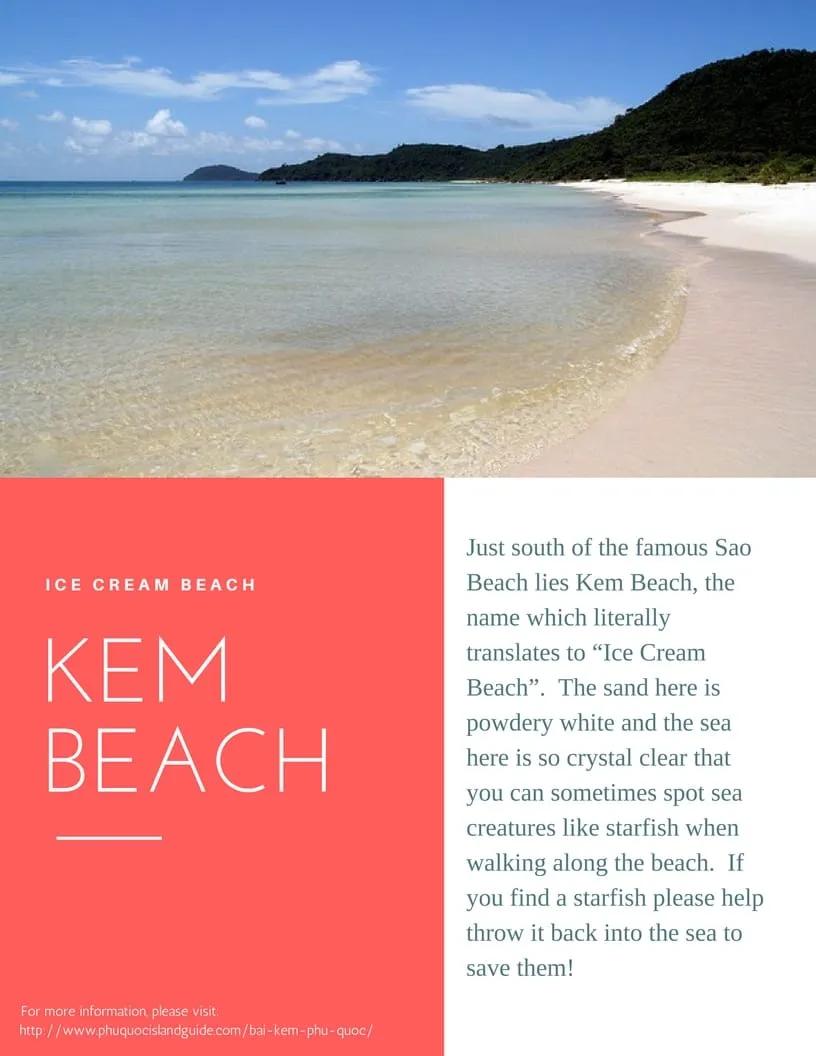khem beach on phu quoc island