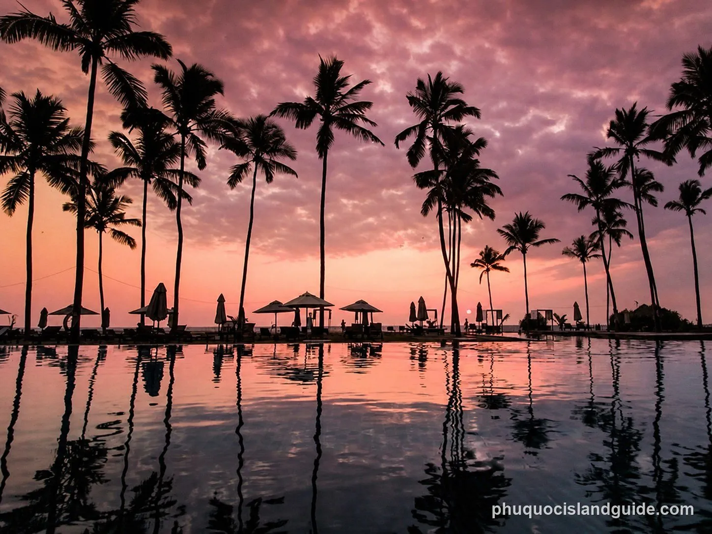 Resorts and hotels on Long Beach, Phu Quoc