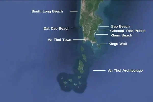 map of an thoi town
