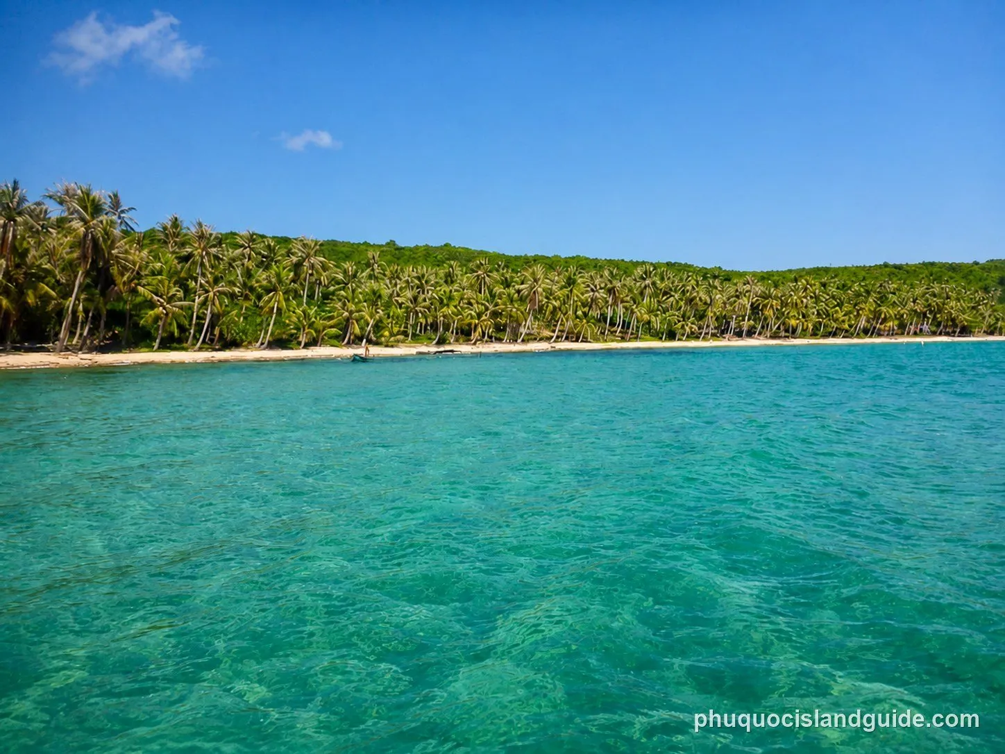 pineapple beach on Hon Thom island