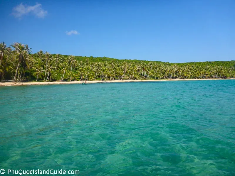 pineapple beach on Hon Thom island