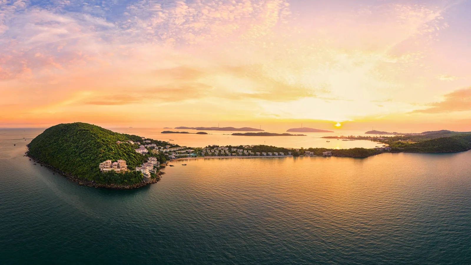 Aerial view of Premier Village on the Mui Ong Doi headland