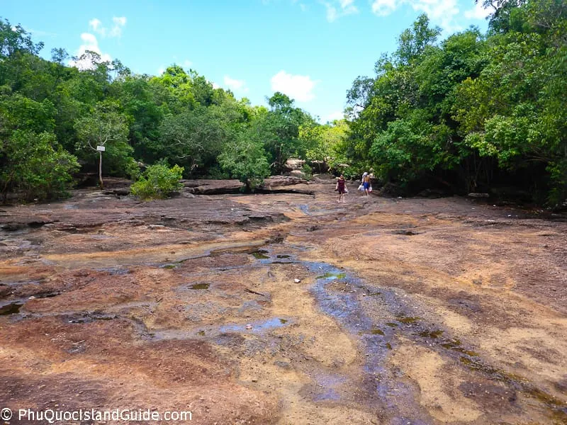 Suoi Da Ban stream on Phu Quoc Island