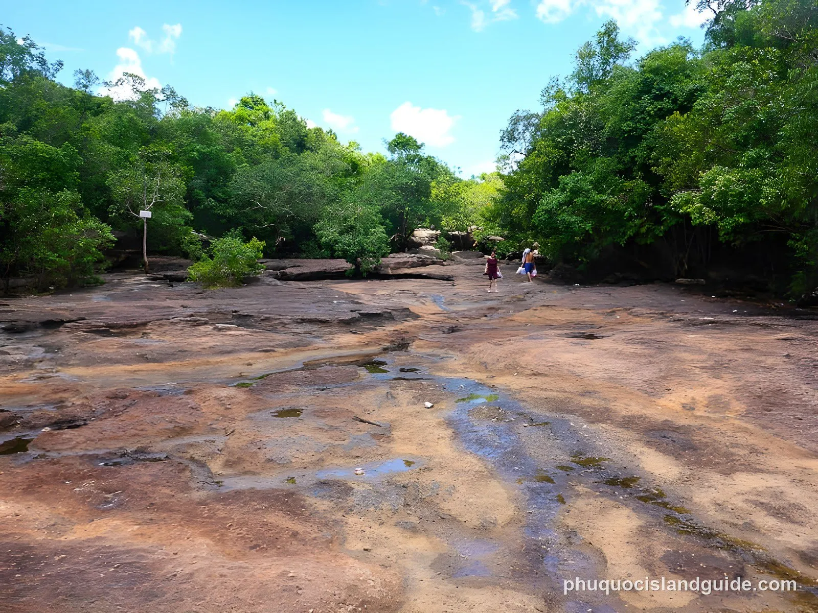 Suoi Da Ban stream on Phu Quoc Island