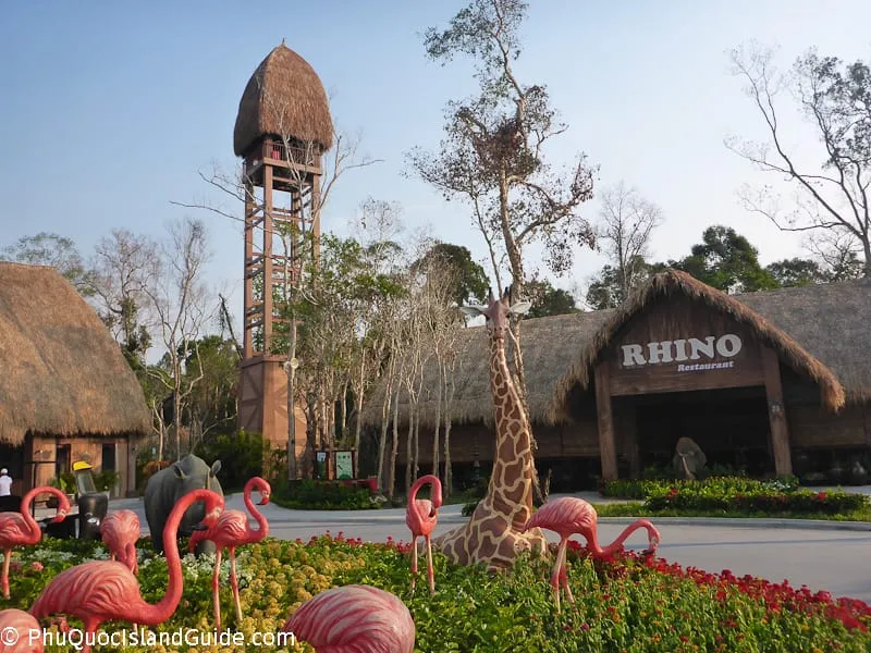 Entrance to Vinpearl Safari on Phu Quoc
