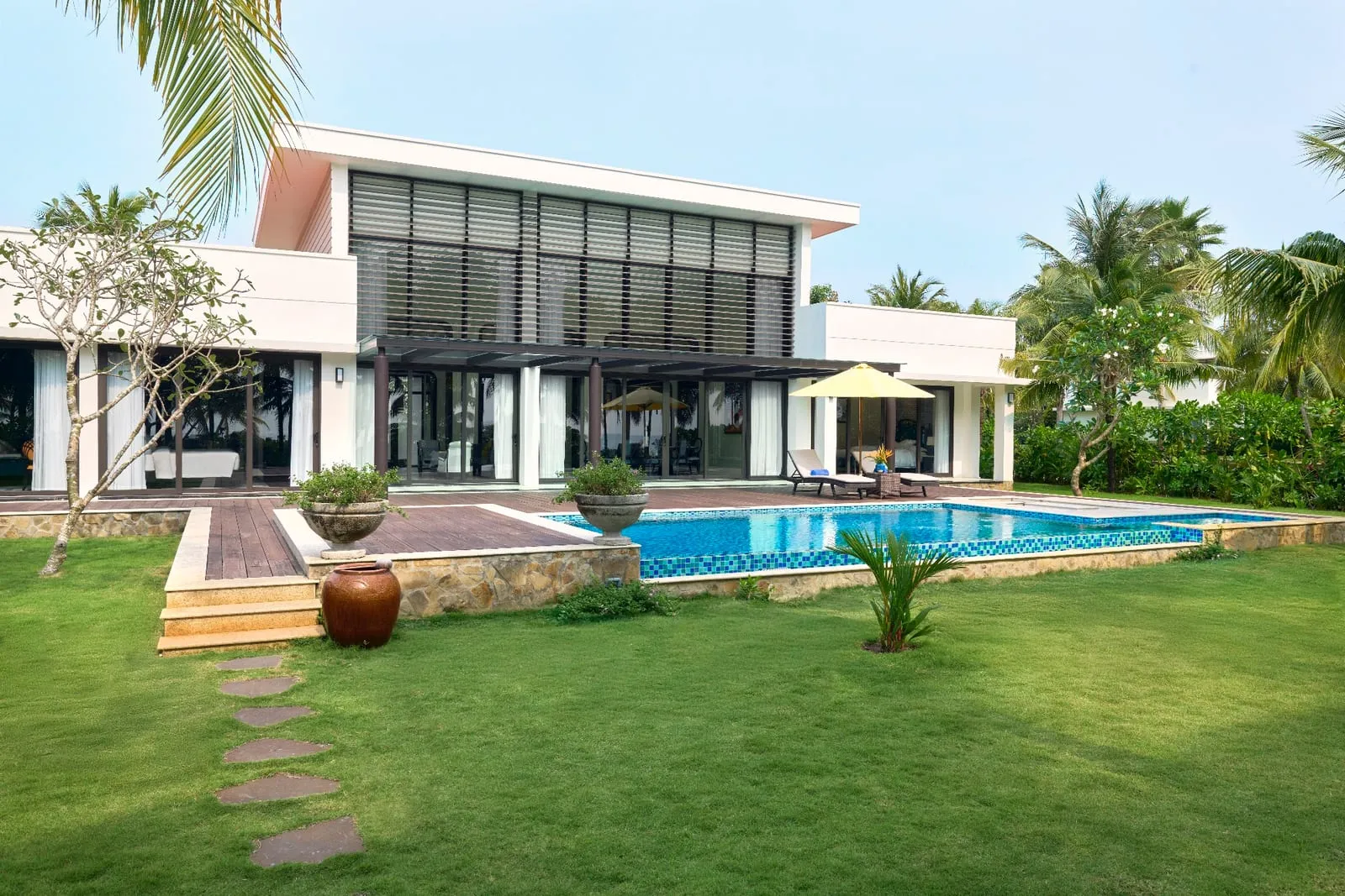 Pool villa at Wyndham Grand Phu Quoc on Bai Dai